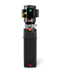Front view of Beefed Up 3.7 Gallon Hydraulic Pump Unit For Car Lifts 3HP 2950 PSI Replacement Pump With Relief Valve 220V Motor