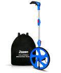 Rolling Tape Measure Wheel With 3 Section Collapsible Design One Key Reset Starting Point Arrow Kickstand TPR Tires and Carry Bag