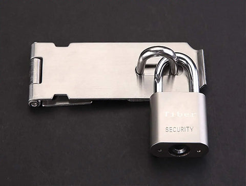 Heavy Duty Stainless Steel Hasp And Staple With Screws For Doors Gates Cabinets Pet Cages Crates Shed And Windows Built Tough
