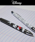 Mickey Mouse Pen Set 2 Pack Click Pens For School, Journaling, And Everyday Note Taking on lined paper