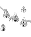 NuWave French Bidet Faucet In Polished Chrome With Solid Brass Construction, Duraseal Washerless Cartridge, Deck Mount Installation
