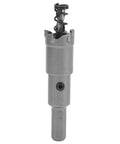 Premium Duo Pack 2 Inch Carbide Hole Saw Cutter Kit For Thick Metal Drilling Steel Iron Stainless Aluminum Plastic And Frp Plates Fast And Tough 18mm cutter with pilot drill