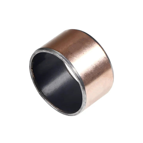 Heavy Duty 30mm Sleeve Bearing 34mm Od X 20mm Length Oilless Bushing Bronze Core For Machines close-up of bronze bushing