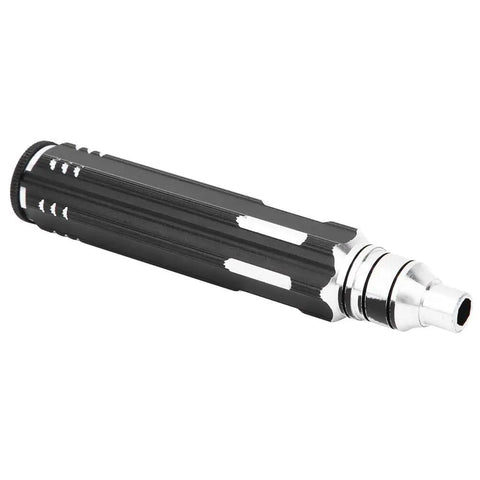 4 In 1 Compact RC Aircraft Screwdriver Kit For Drones And Model Planes Durable Quick Disassembly Tool with black aluminum handle
