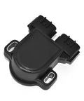 Premium Throttle Position Sensor For Infiniti I30 Auto, black plastic housing, dual connector, designed for reliable performance.