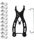 Bicycle Chain Repair Tool Kit With Link Plier, 5 Pairs Quick Link Buckles For 10 Speed Chains, metal plier and connectors shown