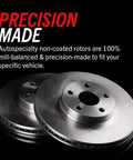 Beefed Up Rear Brake Kit With Z17 Ceramic Pads And Rotors For Subaru BRZ 2013-16 Forester 2009-13 Impreza 2008-14