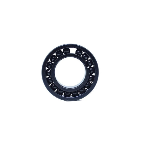 Heavy Duty High Temperature Thin Section Full Ball Bearings 20 X 42 X 8 mm in black with ball structure, designed for high heat applications.