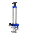 Pro Grade 1 Station Sheet Metal Roller Bender For Pros Quick Setup Metal Roofing Tools shown in upright position