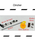Carbon Road Bike Wheelset 40mm 50mm Clincher Tubeless Ready Rim 25mm accessories including quick release and brake pads