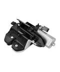 Rear Hatch Lift Tail Gate Lock Latch For Trunk Liftgate With Dead Bolt Lock Fits 7P0827505M 7P0827505C steel mechanism side view.