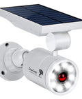No Fuss Solar Motion Lights Waterproof Metal Body Outdoor Security Flood Lights With PIR Motion Sensor, 1400 Lumen Solar Powered Flood Spotlight