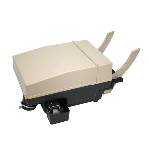 Heavy Duty Coin Counter Machine And Fast Automatic Cash Sorter With High Speed Electronic Currency Divider in beige and black.