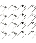 500 Pack Plastic Welding Staples for Heat Gun Bumper Repair Kit, auto body fender fix, 0.6mm smooth weld staples displayed