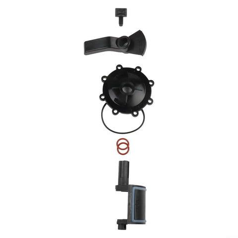 Heavy Duty Pool Valve Rebuild Kit For Jandy Ports 4715 And 4716 With Handle Knob Cover Works Like A Charm On NeverLube And Gray Valves, black plastic parts