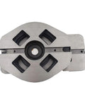 Top view of Heavy Duty Precision Mill Vise With Swivel Base For Milling Shaping And Drilling Machines, 3.19 Inch Jaw Width