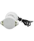 Heavy Duty High Voltage Dc Contactor 100 Amps For Ev Charging Piles Built Tough With Flame Retardant Shell, white round housing with wires.