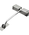 Stainless Steel Automatic Spring Door Closer Hardware for Doors and Furniture, Adjustable Closing Tension, Style E
