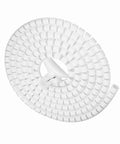 Highly Flexible Zip Up Spiral Cable Wrap Tube designed to kick that nasty cord clutter to the curb for wire organization.
