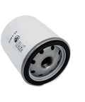 Heavy Duty Engine Oil Filter With Top Shelf Synthetic Microfiber Media For Badass 20 Micron Particle Capture and Smooth Road Cruising, close-up view