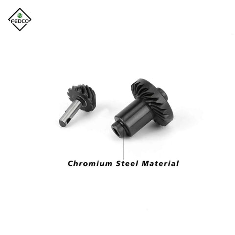 HobbyPlus CR18P Overdrive Helical Gear Set 24T And 12T For 1 18 Scale RC Crawlers made of chromium steel material