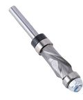 Heavy Duty Tungsten Carbide Flush Trim Router Bit With Double Bearing Design, 1/4 Inch Shank And 3/8 Cut Diameter