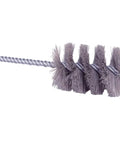 Nylox Power Tube Brush 1-1/4 Inch Pro Grade Nylon Deburring Brush shown with 0.022/320SC fill and 2-1/2 Inch brush length