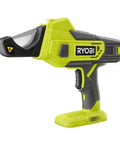18V Cordless PVC And PEX Pipe Cutter With Stainless Steel Blade showing side angle, designed for plumbers and DIYers