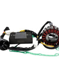 Solid High Quality Stator Coil Kit That Swaps Right Into Honda NSS250 Motorcycles From 2004 To 2007 Matching 11394 Kab Parts Numbers And Provides 12 Volt Power Without Adding An Extra Relay Or Dealing With Messy Wiring Today, stator coil, wiring, gasket