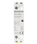 110V AC 2-Pole Modular Contactor With 2NO Normally Open Contacts, Beefy 25A Rating, DIN Rail Mount For HVAC, Motor, Pump And Lighting Control