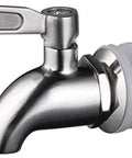 Slick Single Handle Faucet For Wine Barrels And Glass Jugs With Hella Durable Lead Free Construction and Rust Proof Finish