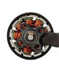 Close-up of copper coils in 1.5mm Shaft Brushless Motor With 2900KV 3800KV And 4600KV For 3 To 6S FPV Drones 2.5 To 4 Inch Quadcopters