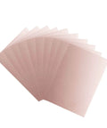 Stack of Single Sided Copper Clad PCB Laminate Board FR-4 Glass Fiber 70 By 50 By 1mm Pack Of 10 for crafting and prototyping.