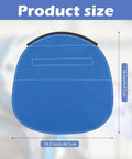 Size diagram of Extended Welding Helmet Cover With Press Fit Seal, showing blue shield dimensions of 470 x 465 mm.