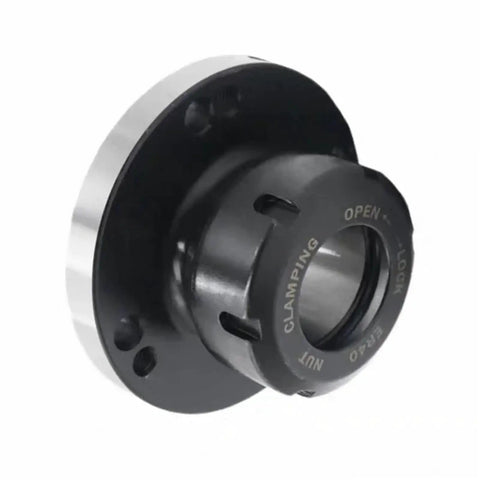 Solid Carbon Steel Collet Chuck Set Includes ER16 ER20 ER25 And ER32 Sizes With Durable Fixing Handle for CNC Milling and Lathe Work