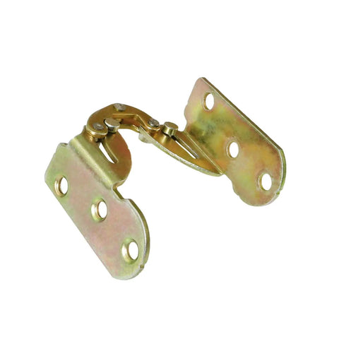 4 Pack Dining Table Flip Up Concealed Folding Hinge Copper Nickel Alloy 47X20X15MM For Small Wooden Boxes Storage Boxes Toy Boxes Easy Install No Drilling Mounting Holes
