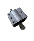 Beefy Engine Mount And Transmission Support For Cars Direct Fit With Part 2122400418 Keeps Your Engine Solid And Ride Smooth, Compatible With Mercedes Platforms. Metal engine mount with bolt holes and rubber insert for Mercedes vehicles.