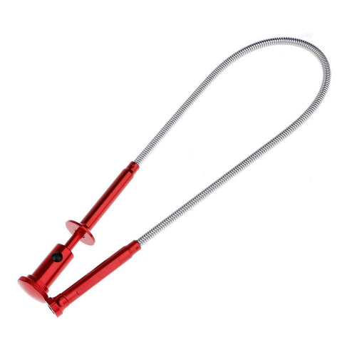 Powerful 20 Lb Telescoping Magnetic Pickup Tool With Four Claw Grabber And Bright LED Light Handy Flexible Spring Magnet Grabber