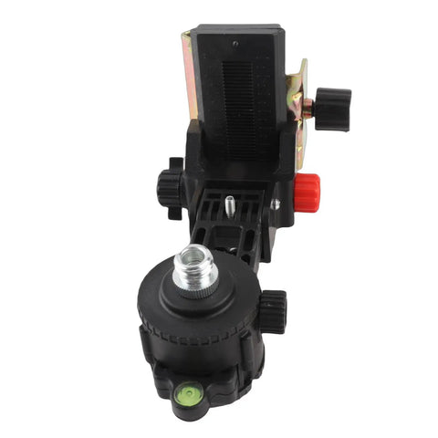 Telescoping Pole Head Mount With 360 Degree Rotation Cradle, showing fine-tuning bracket and knob controls for precise framing