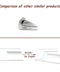 Comparison of Hisew punching aid plate with acrylic alternatives for Leather Stitching Punch Aid Plate And Crane Scissors Kit For Leather Crafting, Diamond Lacing Chisel Pricking Iron Aid, Pulling Plate Set, Must Have Leather Craft Tools Accessories For DIY Projects.