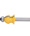 Versatile 2 Inch Shank Architectural Router Bit With Heat Resistant Coating For Cutting Hardwood Softwood Plywood On Woodworking Milling Projects, side view.