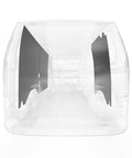 Top Shelf Van Wall Liner In Clean Gray Polypropylene With Heavy Duty Foam And Foil Insulation For Serious Sound Deadening showing installation in Ram Promaster.