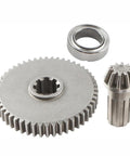 16401Y Upgrade Metal Spur Gear Assembly for 1/14 & 1/16 RC Cars with gear, pinion, and bearing