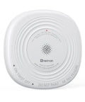 Smoke And Carbon Monoxide Detector Combo With 10 Year Sealed Battery End Of Life Alert No Battery Changes Ever Keeps Your Home Safe And Sound With Easy Install No Battery Replacements Required white ceiling alarm with test button