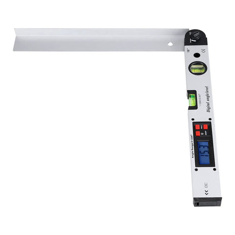 Pro Grade Digital Inclinometer Level 360 Degree Range Angle Finder with LED display for precise angle readings.