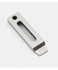 Stainless Steel Jig Holder For CNC Wire EDM Clamping 90x22x12mm M8 Screw Part Heavy Duty Fixture angled view
