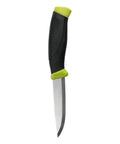 Companion S Stainless Steel Fixed Blade Knife With Sheath For Outdoorsy Folks A Versatile Camping Knife 4.1 Inch Olive Green Handle