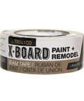 X Board Seam Tape Tan 1.89 Inch By 164 Foot Contractor Grade Adhesive showing product label and details.