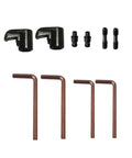 CNC Accessories 10 Piece Shop-Ready Gear Kit with pins, clamps, screws, and wrenches for quick setup, 12.9 alloy steel, L2.5 L3.0 hex heads