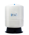 11 Gallon Pre Pressurized Water Storage Tank For Reverse Osmosis Systems, White, Holds Up To 8.2 Gallons, Durable FDA Grade Materials